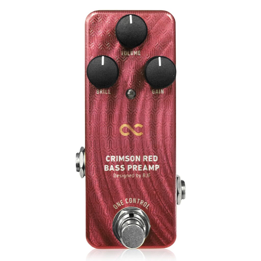 One Control / CRIMSON RED BASS PREAMP