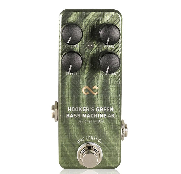 One Control / HOOKER’S GREEN BASS MACHINE 4K
